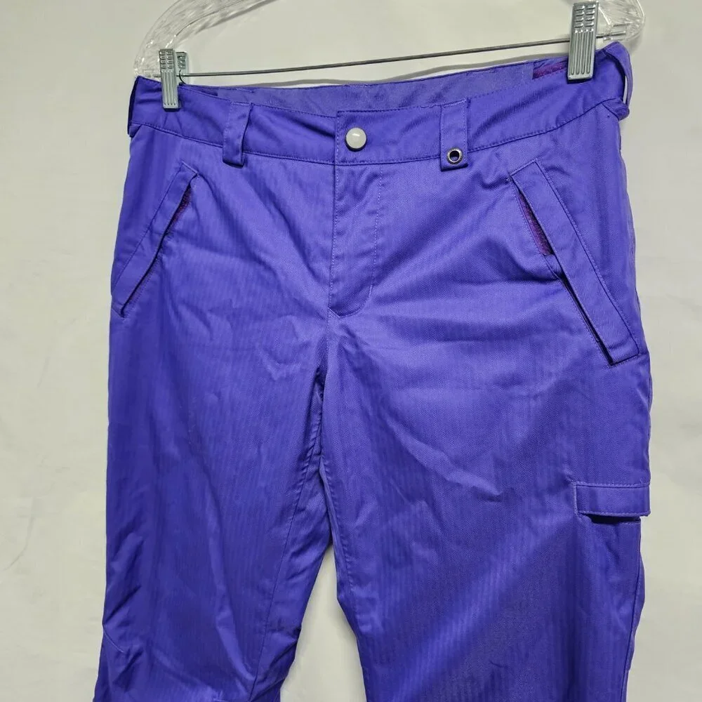 Burton DryRide Ski Snowboard Pants Girl Size XL/18 Purple Outdoor